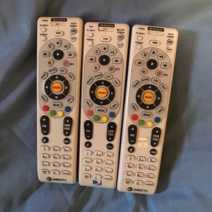 3 Directv universal remotes